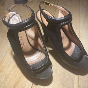 HALSTON platform heels